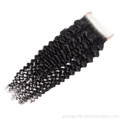 Deep Wave Lace Front Closure Hair Virgin Cuticle Aligned 4x4 2x6 5x5 13x4 13x6 6x6 7x7 360 Lace Frontal Closure Brazilian Hair